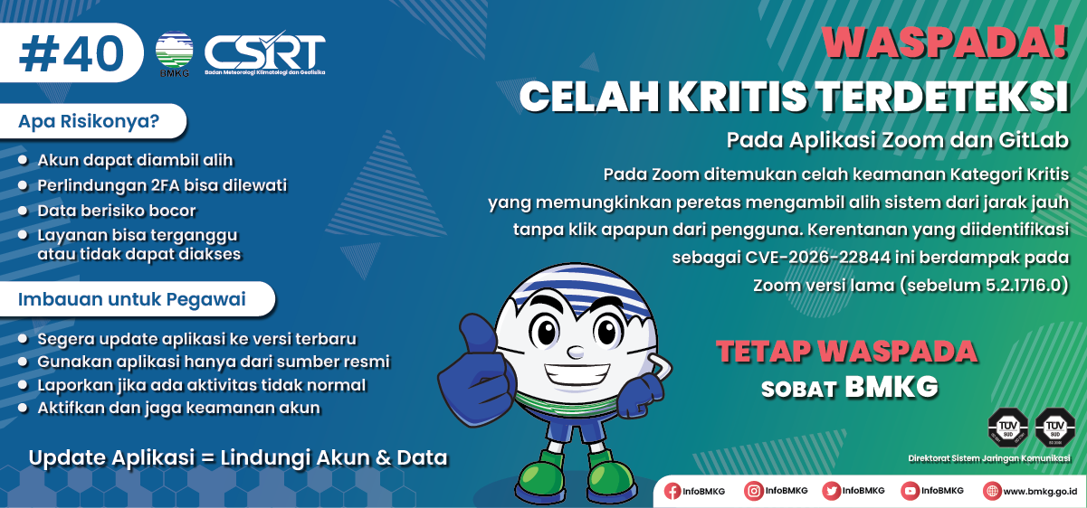 Waspada Celah Kritis pada Aplikasi Zoom dan GitLab